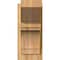 Ekena Millwork Merced Slat Rough Sawn Outlooker, Western Red Cedar, 8"W x 14"D x 18"H OUT08X14X18MRC06RWR - alternate 2